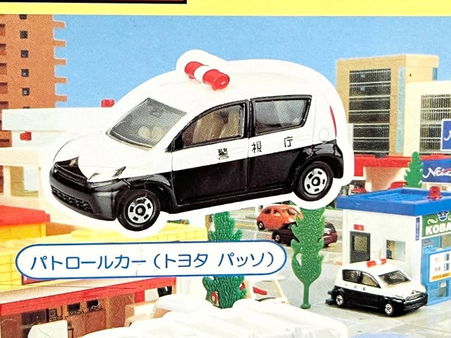  - トミカ はたらくくるまコレクション■■トヨタパッソ　警視庁パトロールカー タカラトミー 【単品】トミカ トヨタ パッソ 警視庁 パトロール